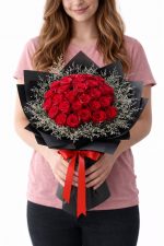 Kırmızı gül buketi – aynı gün teslim