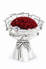 25 kırmızı gül buketi Beylikdüzü aynı gün teslim